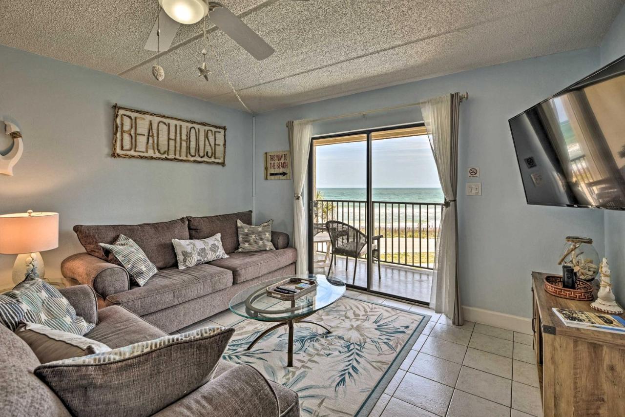 Oceanfront Ormond Beach Getaway With Balcony! Apartman Kültér fotó