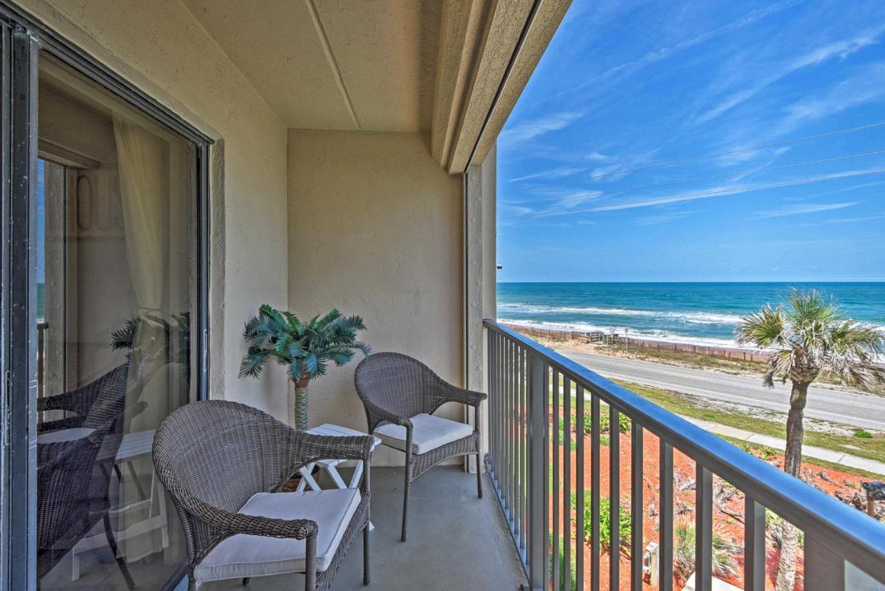 Oceanfront Ormond Beach Getaway With Balcony! Apartman Kültér fotó