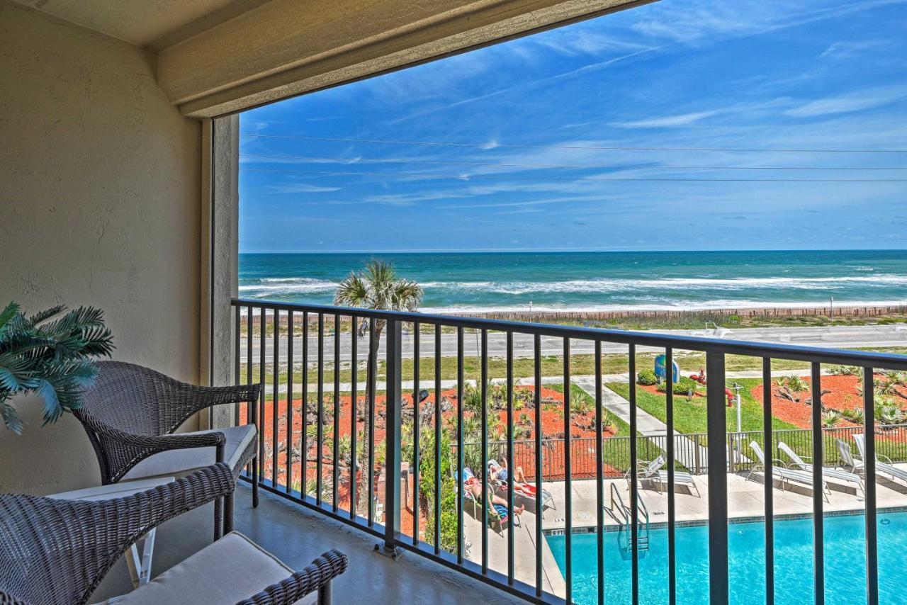 Oceanfront Ormond Beach Getaway With Balcony! Apartman Kültér fotó