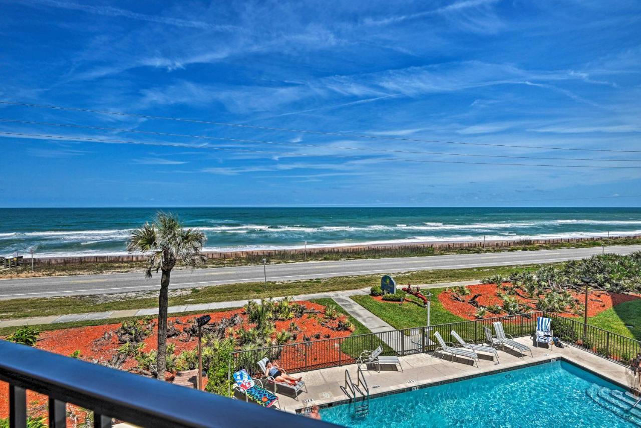 Oceanfront Ormond Beach Getaway With Balcony! Apartman Kültér fotó